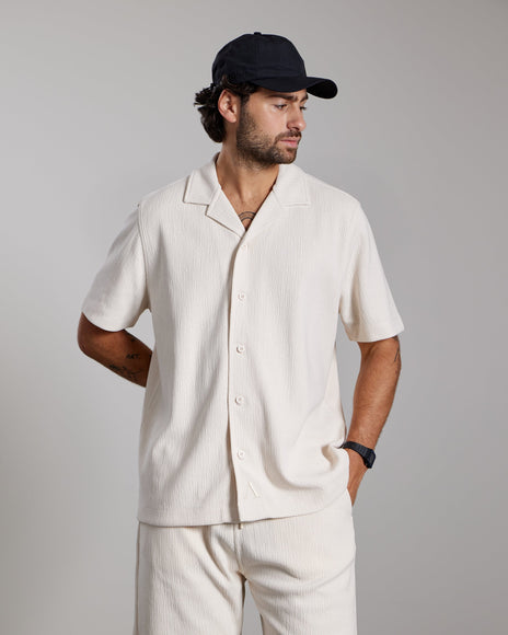 Aeden Aeden Shirt Vinci SS26 Off White