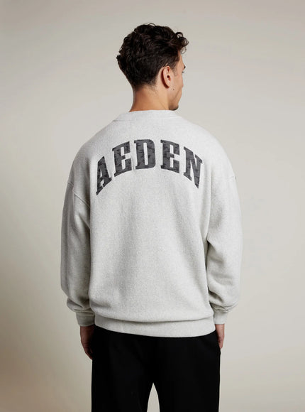Aeden Aeden Sweater Sam FW25 Melange Grey