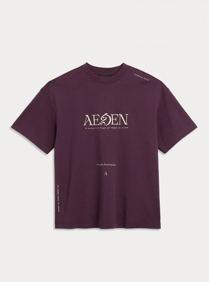 Aeden Aeden T-Shirt Florent FW25 Plum Perfect