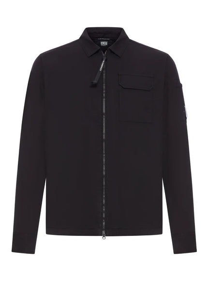 CP Company CP Company Overshirt Organic Gabardine SS26 Black