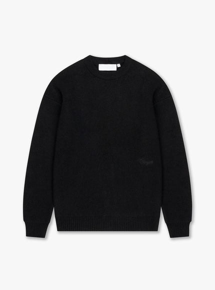 Croyez Croyez Knit Sweater Toujours FW25 Black