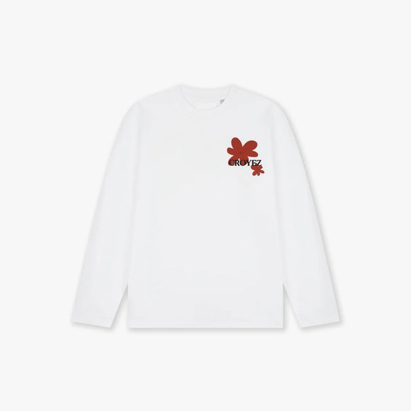 Croyez Croyez Longsleeve Botanique FW26 White