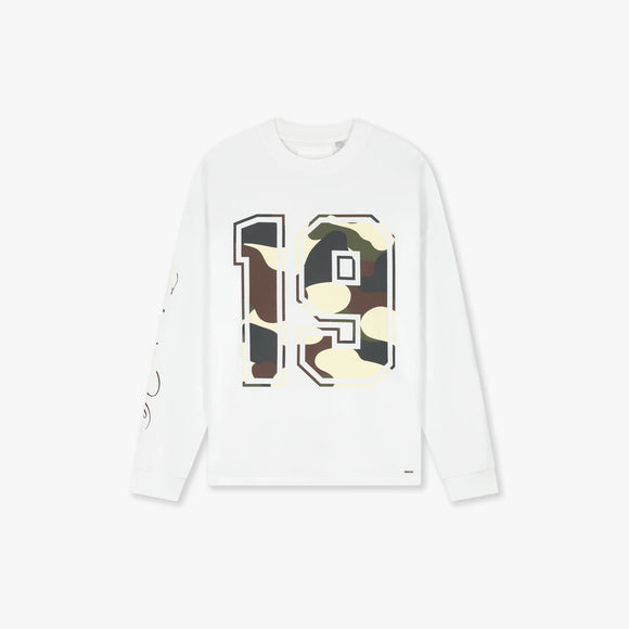 Croyez Croyez Longsleeve Camo SS26 White