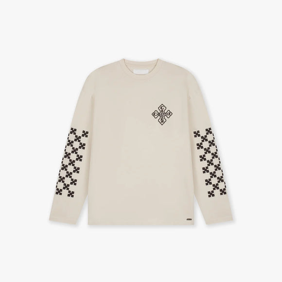 Croyez Croyez Longsleeve Cross FW26 Light Beige