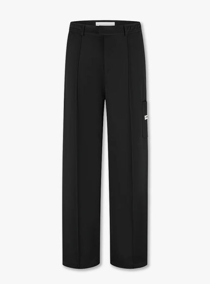 Croyez Croyez Straight Chino Etiquette FW25 Black