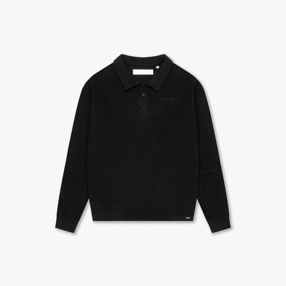 Croyez Croyez Sweater Polo Fleece FW25 Black