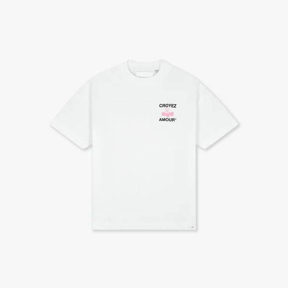 Croyez Croyez T-Shirt Amour SS26 White
