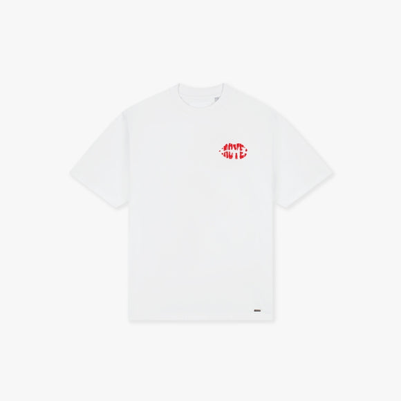 Croyez Croyez T-Shirt Lips PS26 White