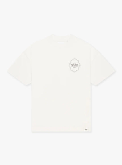 Croyez Croyez T-Shirt Moroccan FW25 Off White/Brown