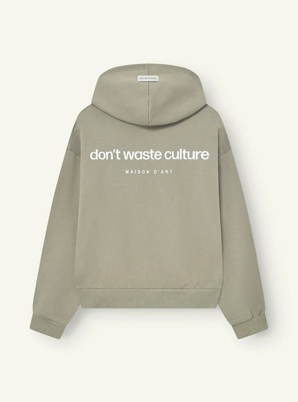 Don't Waste Culture Don't Waste Culture Hoodie Ray NOOS Sage