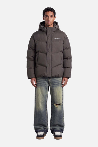 Don't Waste Culture Don't Waste Culture Jacket Sora FW26 Green Grey
