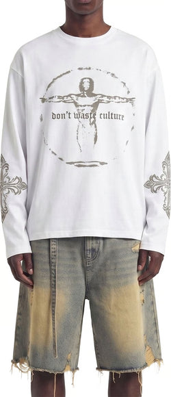 Don't Waste Culture Don't Waste Culture Longsleeve Ator SS26 Off-White