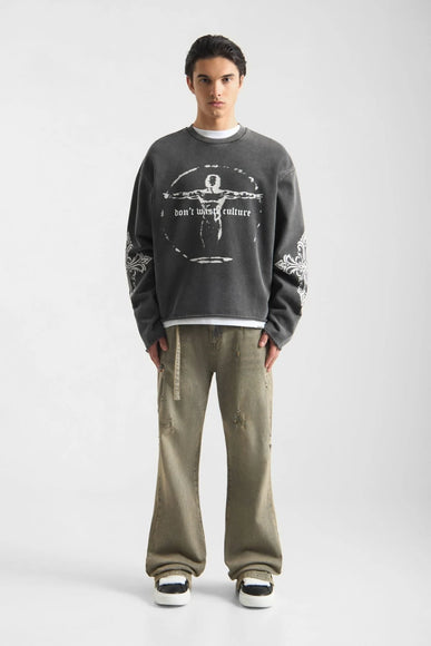 Don't Waste Culture Don't Waste Culture Longsleeve Xavira SS26 Washed Black