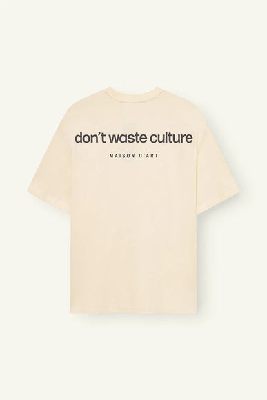 Don't Waste Culture Don't Waste Culture T-Shirt Cleo NOOS Beige