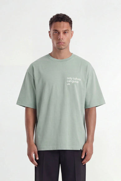 Don't Waste Culture Don't Waste Culture T-Shirt Oshimi SS26 Turquoise