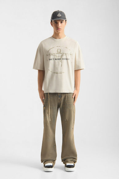 Don't Waste Culture Don't Waste Culture T-Shirt Veyric SS26 Off-White