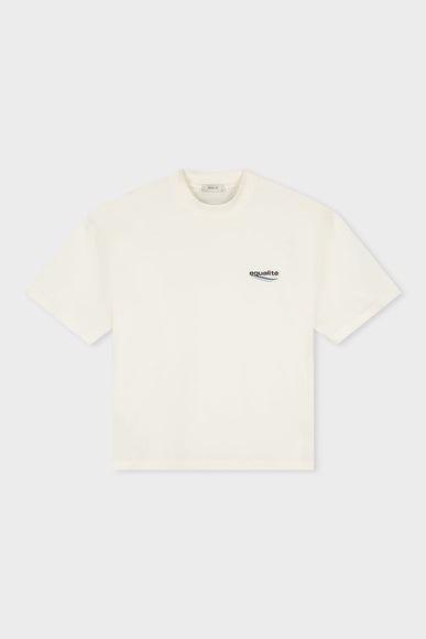 Equalite Equalite Boxy Tee Golden Hour SS26 Off-White