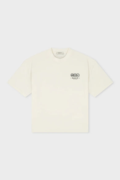 Equalite Equalite Boxy Tee Universe SS26 Off-White