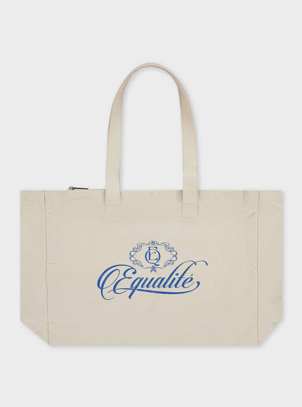 Equalite Equalite Canvas Shopper Yuki FW25 Beige