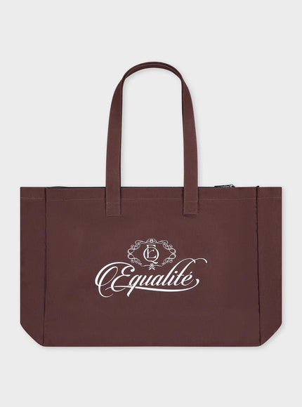 Equalite Equalite Canvas Shopper Yuki FW25 Brown