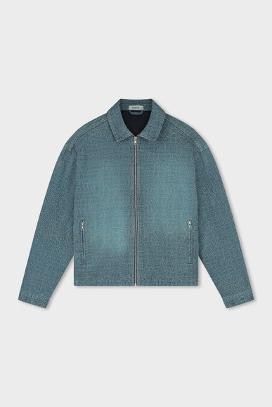 Equalite Equalite Denim Jacket Monogram SS26 Dark Blue