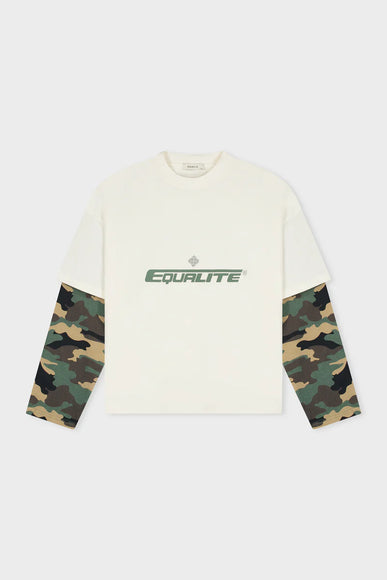 Equalite Equalite Double Layered Enzo SS26 Off-White/Camo
