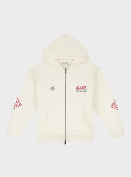 Equalite Equalite Full Zip Hoodie Desert FW25 Off White