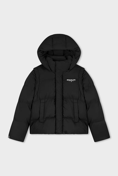 Equalite Equalite Jacket Puffer 2 in 1 Societe FW26 Black