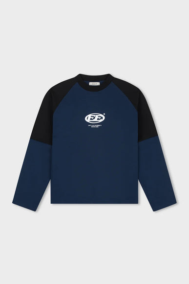 Equalite Equalite Longsleeve Double Layer Dante FW26 Navy/Off White