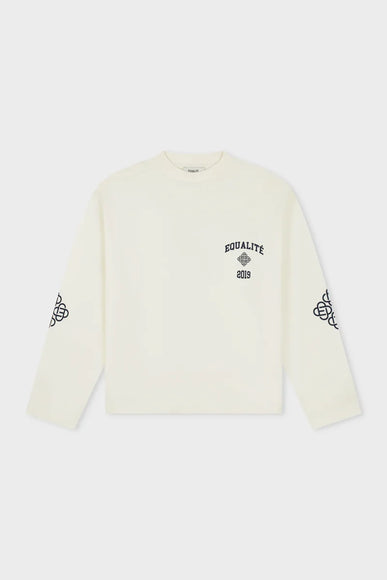 Equalite Equalite Longsleeve Oversized Isa FW26 Off White