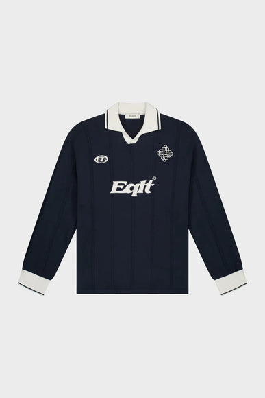 Equalite Equalite Longsleeve Polo Knit Jersey FW25 Navy