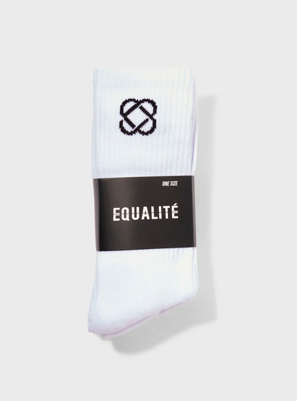 Equalite Equalite Socks 3-Pack Symbol 2.0 FW25 White