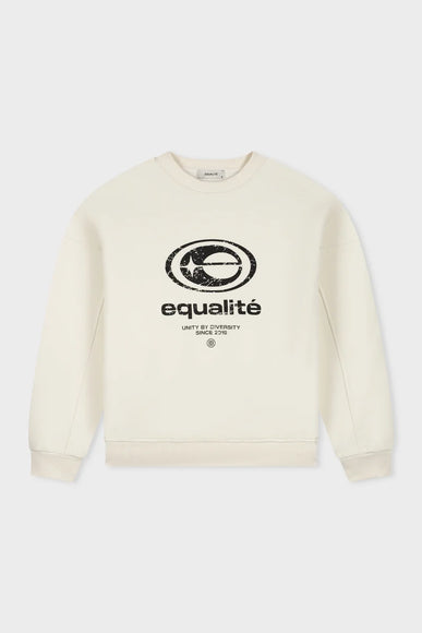 Equalite Equalite Sweater Oversized Elan FW26 Off White