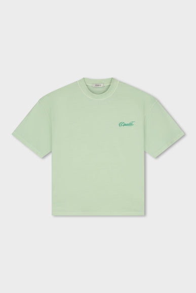 Equalite Equalite T-Shirt Boxy Yuki SS26 Soft Light Green