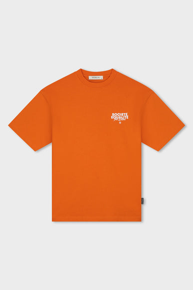 Equalite Equalite T-Shirt Oversized Societe 2.0 SS26 Orange