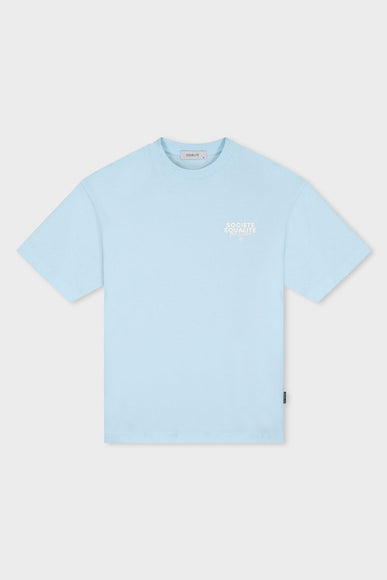Equalite Equalite T-Shirt Societe 2.0 SS26 Light Blue