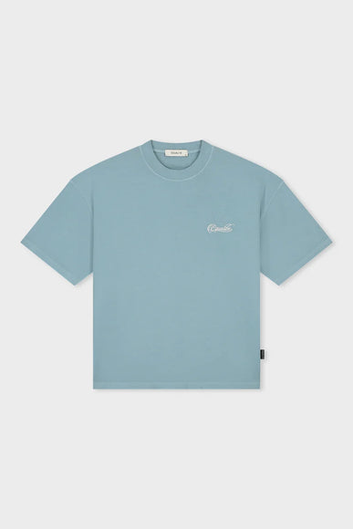Equalite Equalite T-Shirt Yuki SS26 Washed Light Blue