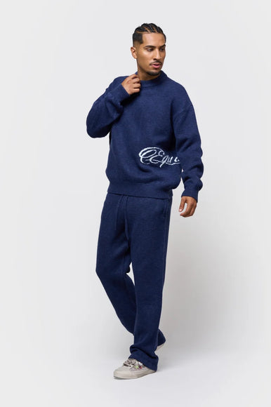 Equalite Equalite Tracksuit Fluffy Knit FW26 Navy
