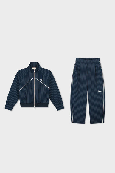 Equalite Equalite Tracksuit Lucien SS26 Navy Pin Stripe