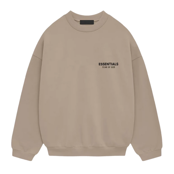 Essentials Fear Of God Essentials Fear Of God Crewneck FW25 Desert Sand