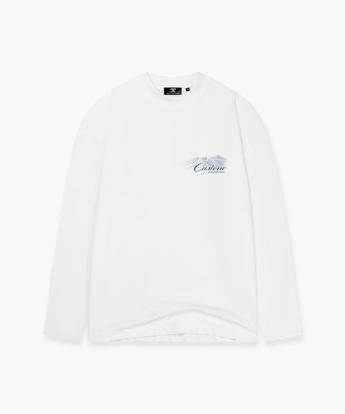 Jorcustom Jorcustom Longsleeve MountainSpeed FW26 White
