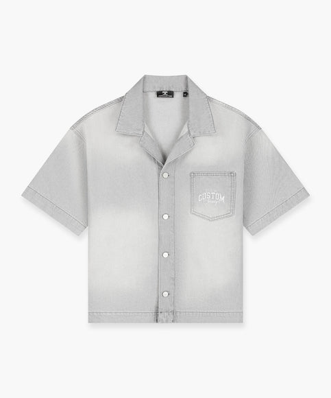 Jorcustom Jorcustom Short Sleeve Jacket Custom Society SS26 Light Grey