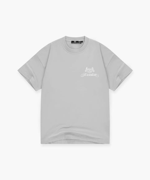 Jorcustom Jorcustom T-Shirt Handscript 2.0 FW26 Light Grey
