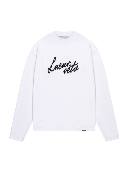 Lueur Lueur Longsleeve Vets FW25 White
