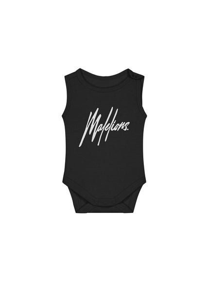 Malelions Malelions Junior Baby Bodysuit Black
