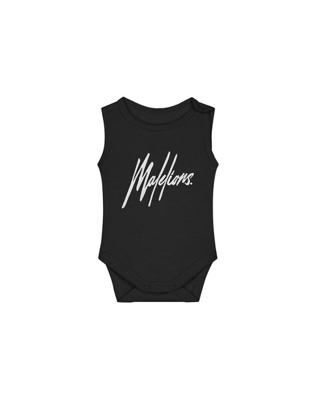 Malelions Malelions Junior Baby Bodysuit Black