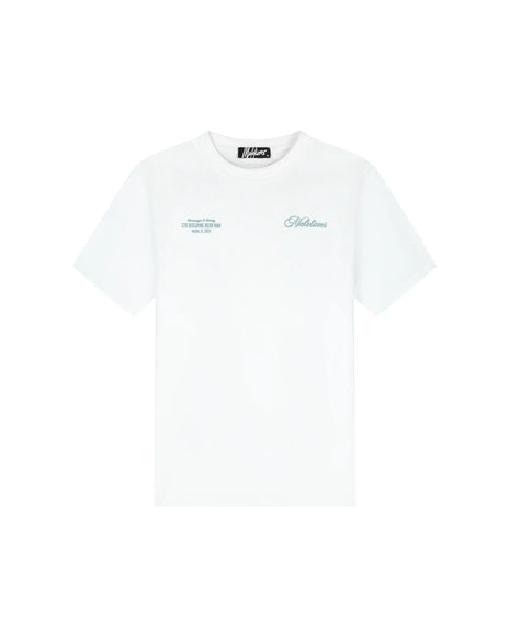 Malelions Malelions T-Shirt Champagne SS25 White