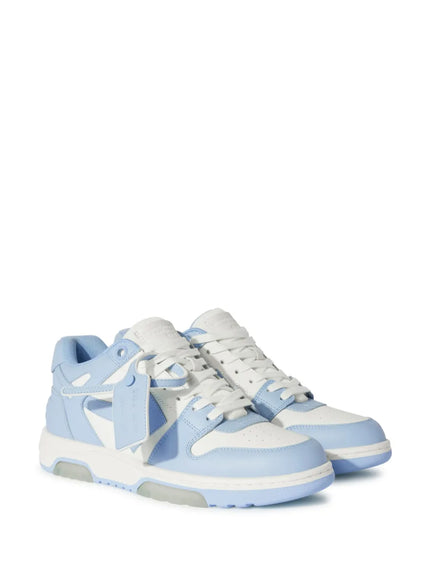 Off-White Off-White Sneaker Out Of Office Calf Leather FW25 Light Blue/Off White