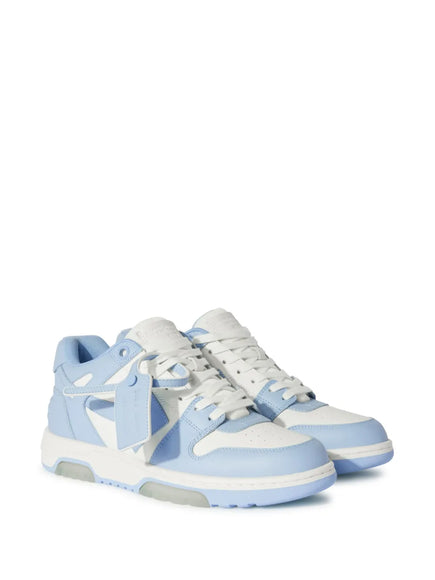 Off-White Off-White Sneaker Out Of Office Calf Leather FW25 Light Blue/Off White