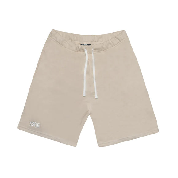One One Short Sweat Basic SS25 Beige